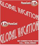 Global Vacation Prepaid Calling Card